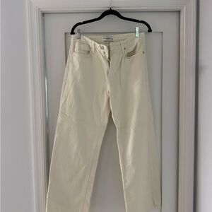 Just Black Cream Denim Jeans